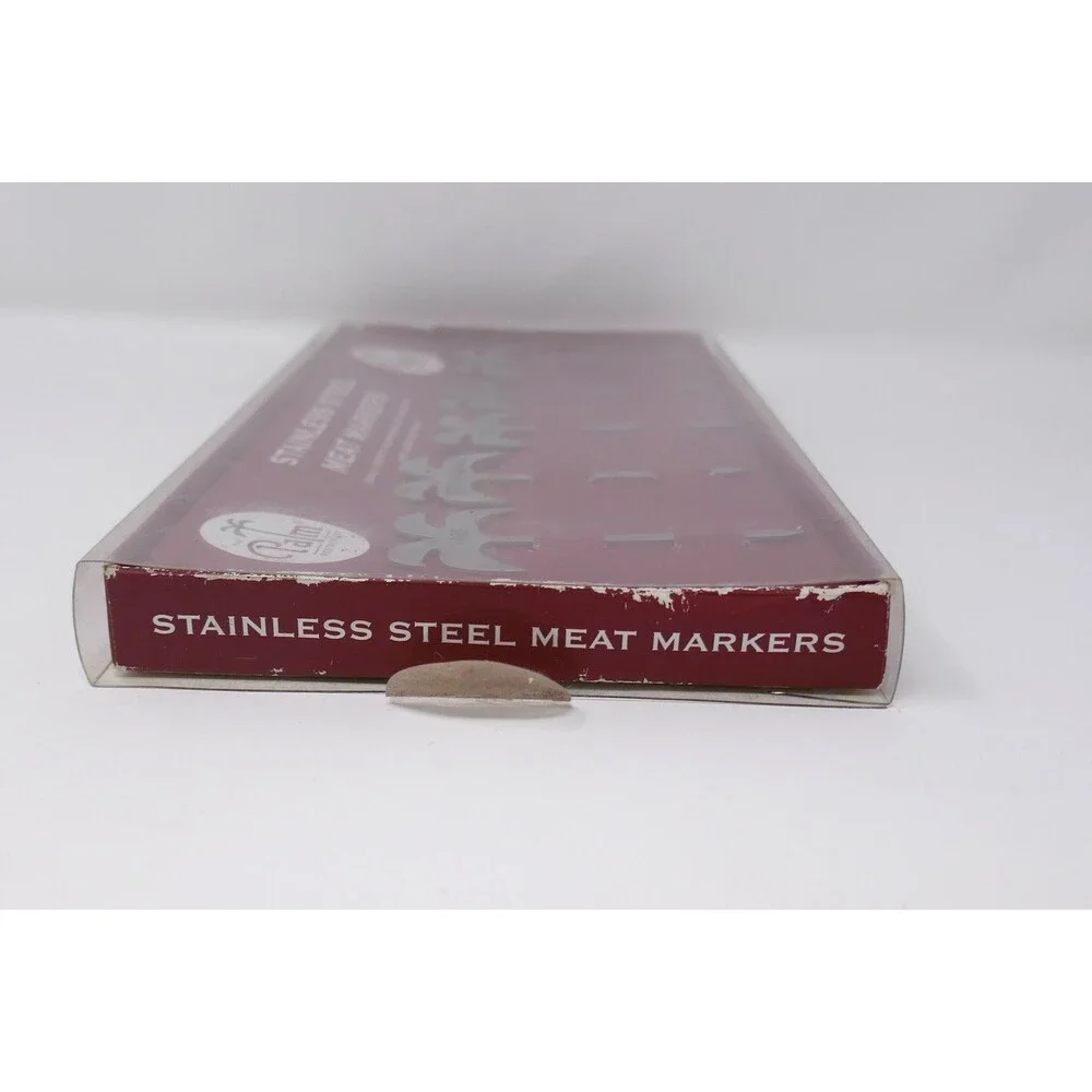 The Palm Restaurant Stainless Steel Meat Markers